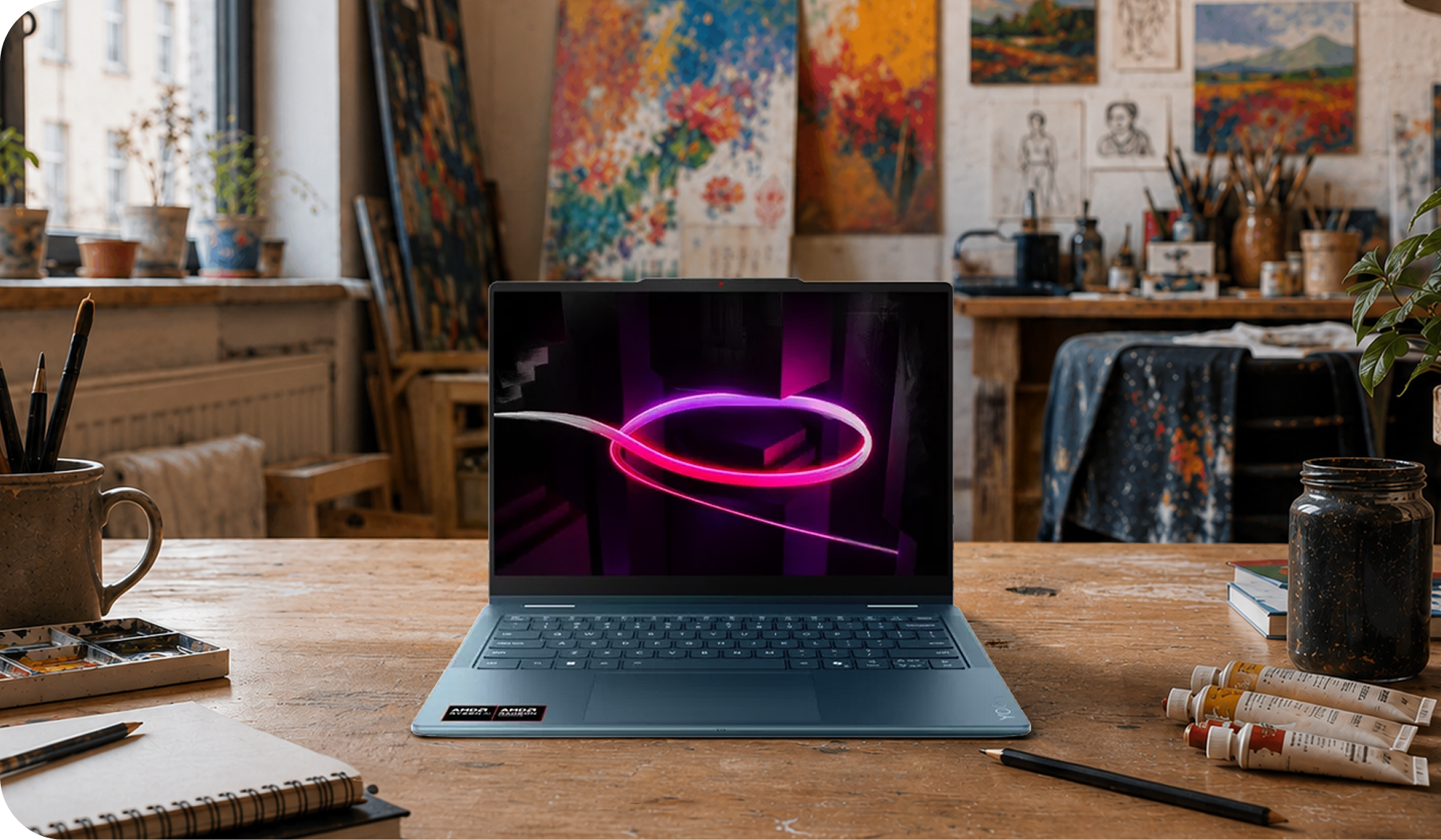 Image of the Surface Pro on a desk