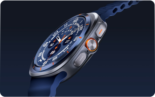 Zoomed in images of the Watch Ultra